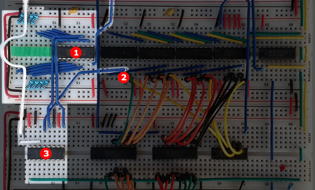 Progress bar circuit